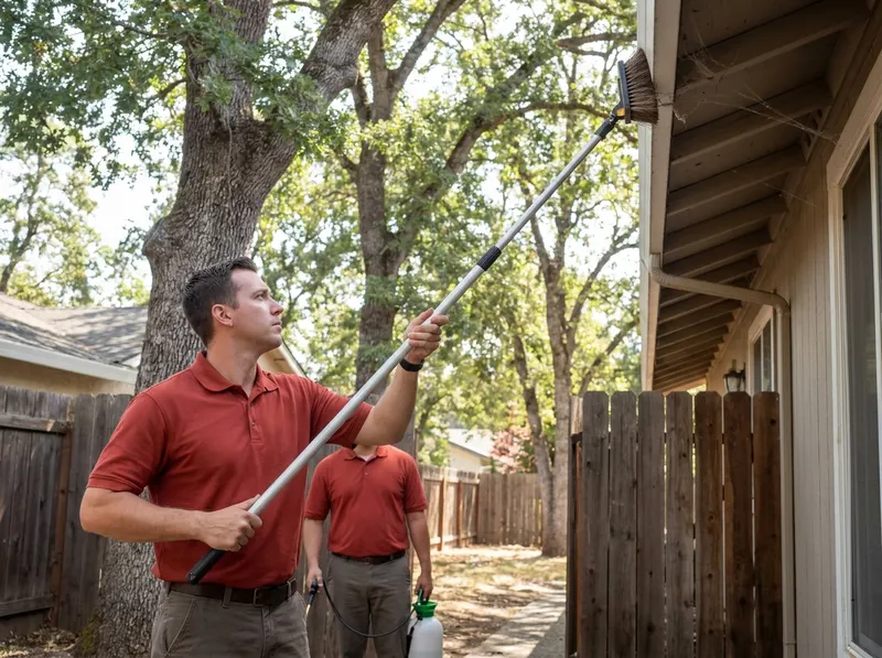 Spider Suppression & Web Abatement in Fair Oaks, CA