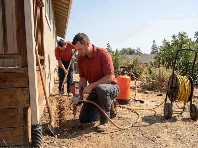Subterranean Termite Soil & Timber Remediation in Fair Oaks, CA
